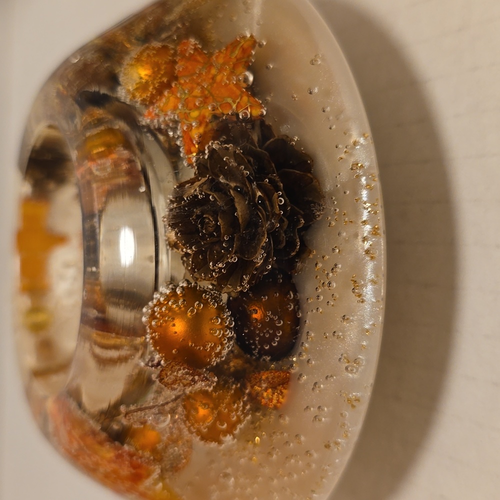 Gilde Dreamlight Lucite Tealight Candle Holder From Germany - Picture 6 of 16